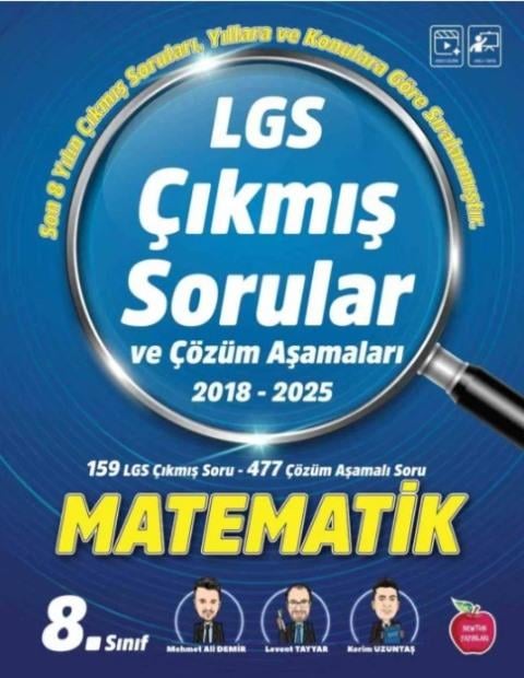 8. Sınıf LGS Çıkmış Sorular Matematik Yeni 2018 - 2025