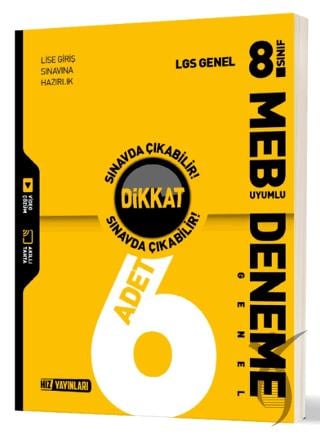 8. Sınıf LGS Genel 6lı Deneme