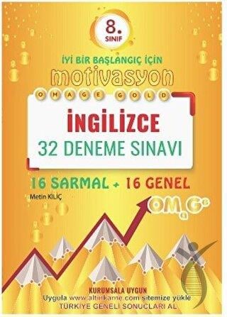 8. Sınıf İngilizce Gold 32 Deneme