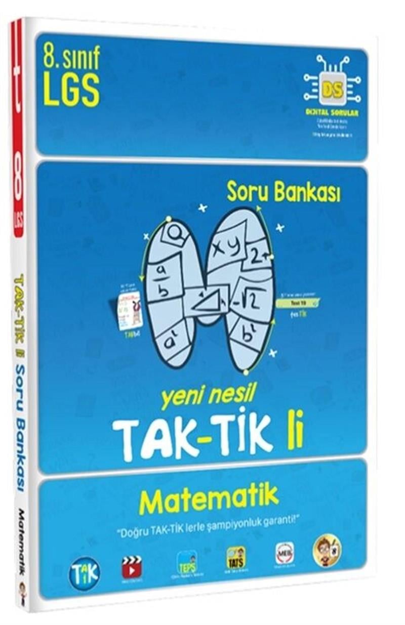 8. Sınıf LGS Matematik Taktikli Soru Bankası Tonguç Akademi