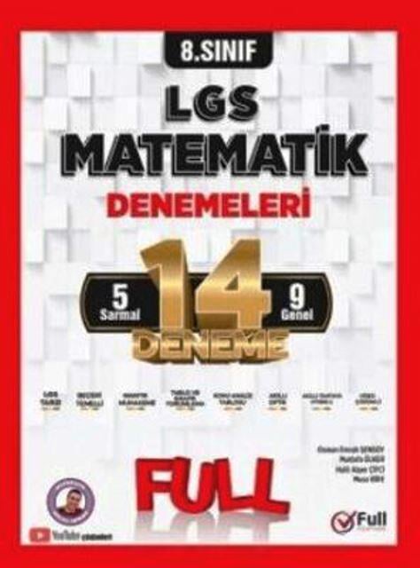 8. Sınıf LGS Matematik 14 lü Branş Denemeleri