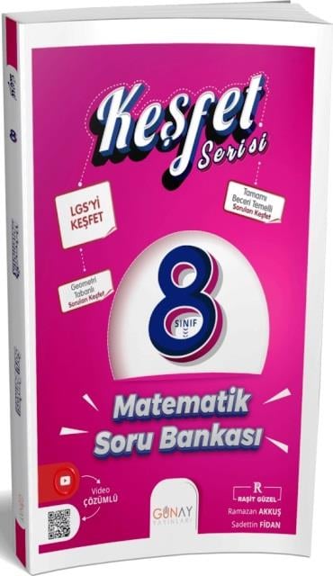 8. Sınıf LGS Matematik Soru Bankası Keşfet Serisi