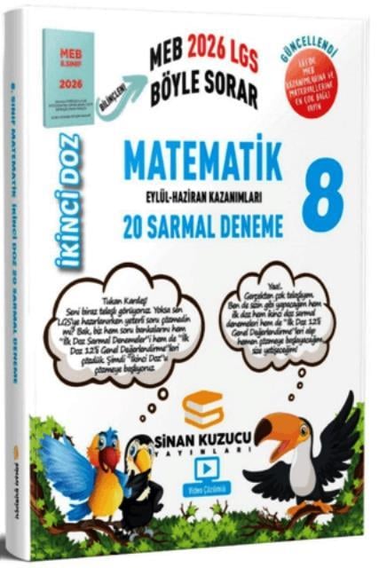 8. Sınıf Matematik İkinci Doz Sarmal Branş Denemeleri 2026