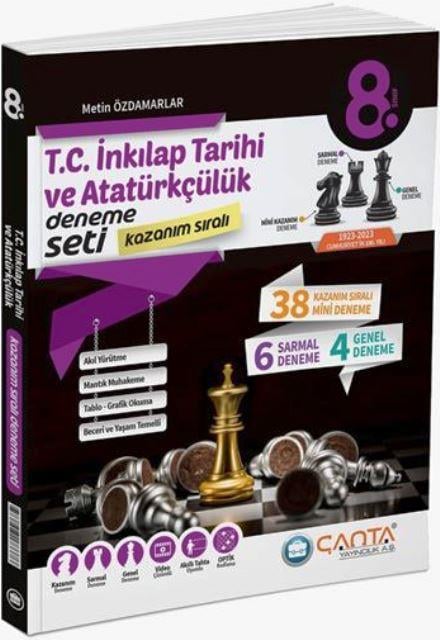 8. Sınıf LGS T.C. İnkılap Tarihi ve Atatürkçülük Kazanım Sıralı Deneme Seti