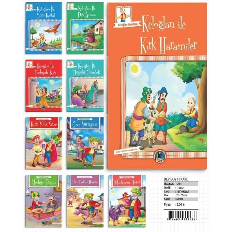 Dev Boy Hikaye Seti (10 Kitap)