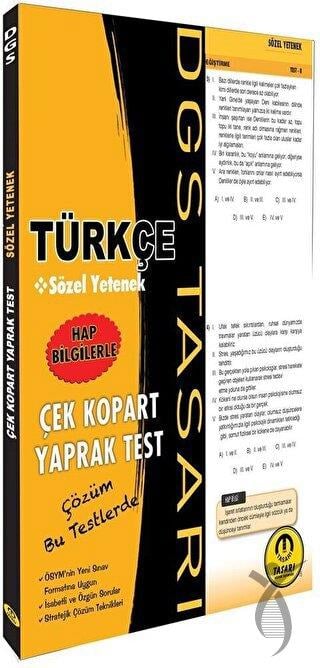 DGS Türkçe Yaprak Test