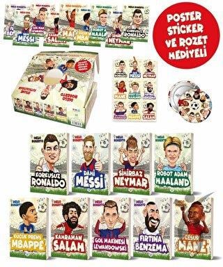 Efsane Futbolcular Kutulu Set (9 Kitap Takım)