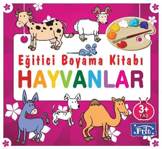 Eğitici Boyama Kitabı - Hayvanlar