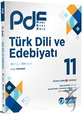 Eğitim Vadisi 11. Sınıf Türk Dili ve Edebiyatı PDF Planlı Ders Föyü