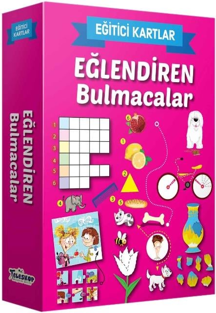 Eğlendiren Bulmacalar - Eğitici Kartlar