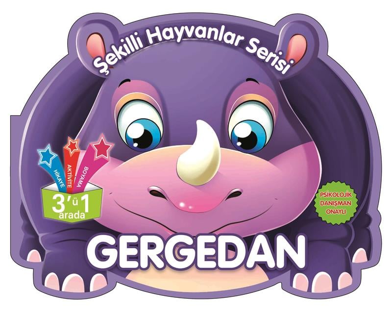 Gergedan - Şekilli Hayvanlar Serisi