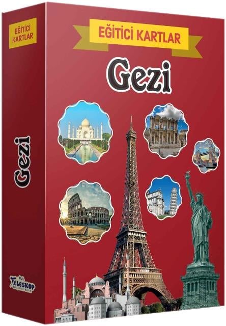 Gezi - Eğitici Kartlar