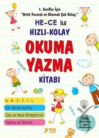 Hece ile Hızlı Kolay Okuma Yazma Kitabı
