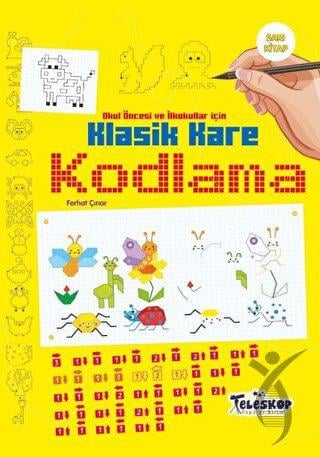 Klasik Kare Kodlama Sarı Kitap