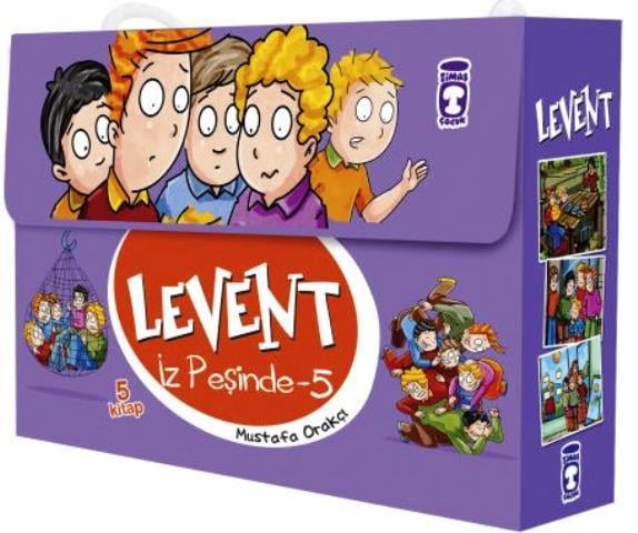 Levent İz Peşinde 5 Set (5 Kitap)
