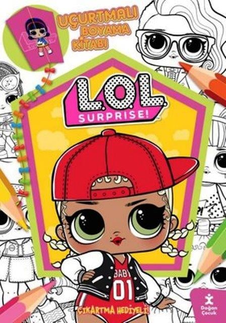 Lol Surprise! Uçurtmalı Boyama Kitabı Çıkartma Hediyeli!