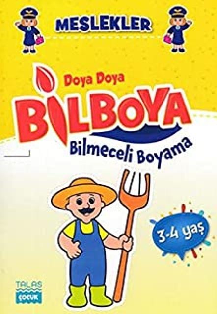 Meslekler - Doya Doya Bilboya Bilmeceli Boyama