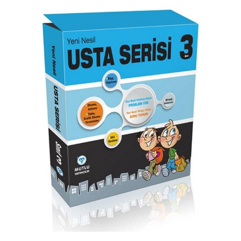 Mutlu 3.Sınıf Usta Serisi(2 Kitap)