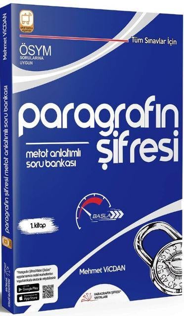 Paragrafın Şifresi YKS-TYT-KPSS-ALES  Metot Anlatımlı Soru Bankası