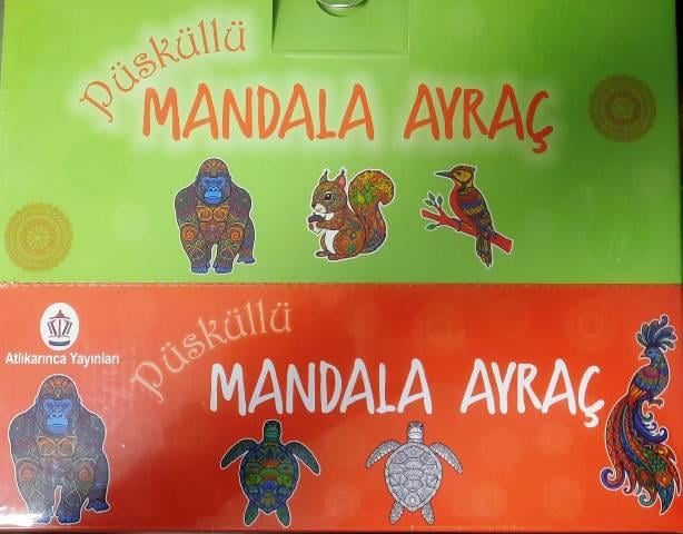 Püsküllü Mandala Ayraç Seti (100 Çeşit - 400 Adet)