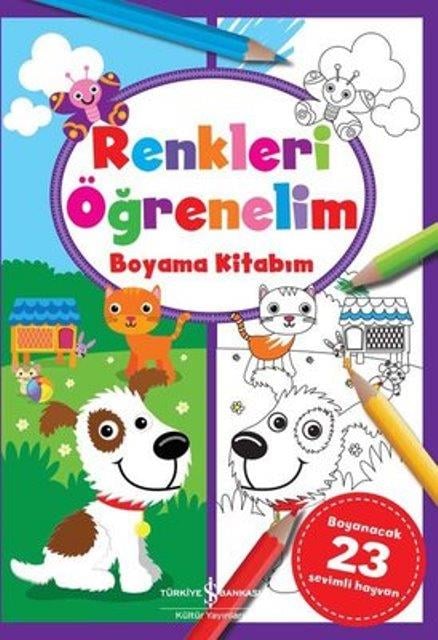 Renkleri Öğrenelim Boyama Kitabım