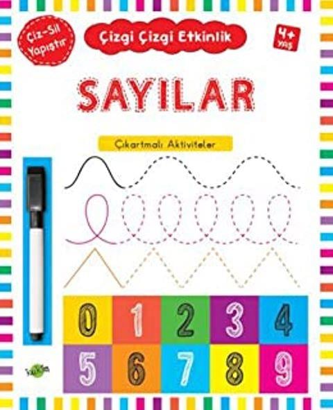 Sayılar 4 Yaş ve Üstü - Çizgi Çizgi Etkinlik