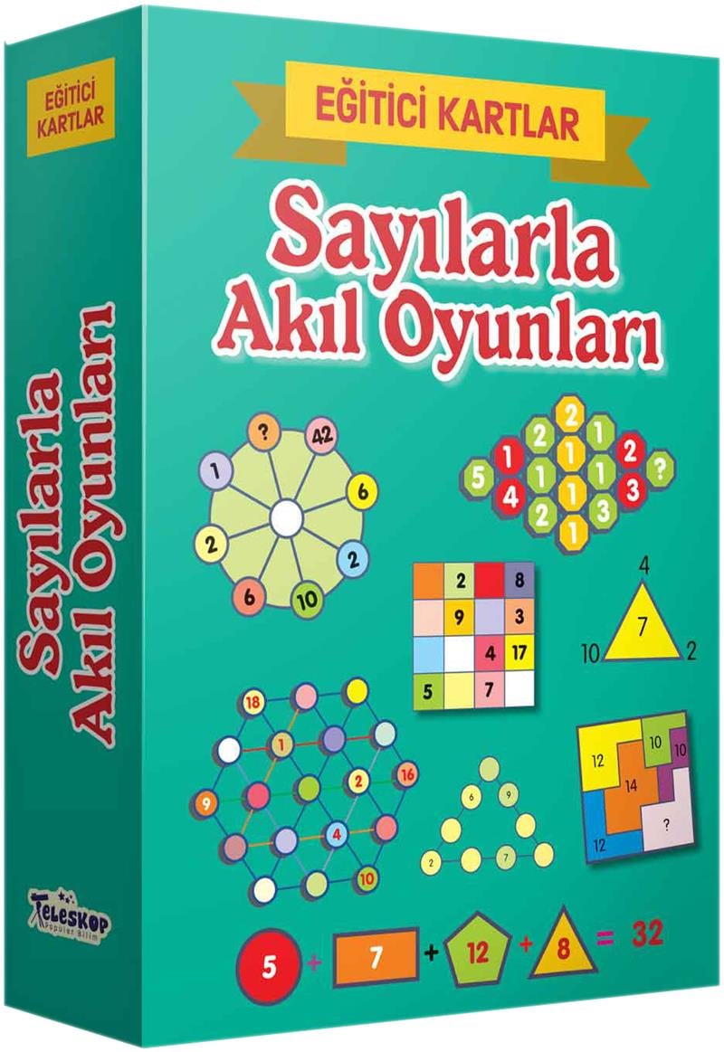 Sayılarla Akıl Oyunları - Eğitici Kartlar