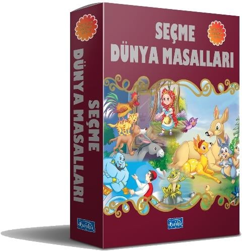 Seçme Dünya Masalları (Poşetli Set 25 Kitap)