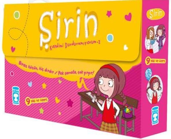 Şirin Kendimi Durduramıyorum 2 Set (5 Kitap Takım)