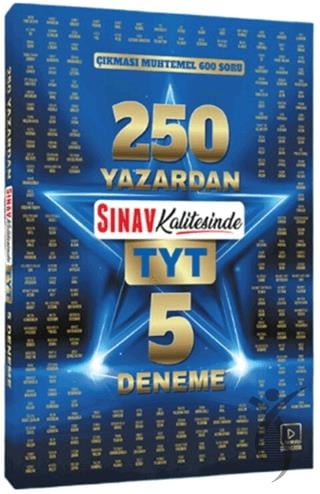 TYT 250 Yazardan Sınav Kalitesinde 5 Deneme