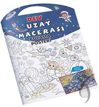 Uzay Macerası Dev Boyama Posteriekrek