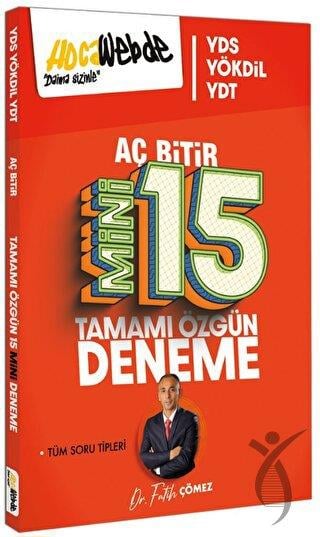 YDS YÖKDİL YKSDİL Aç Bitir Mini 15 Deneme