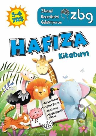 ZBG 5-6 Yaş Hafıza Kitabım - Zihinsel Becerilerimi Geliştiriyorum