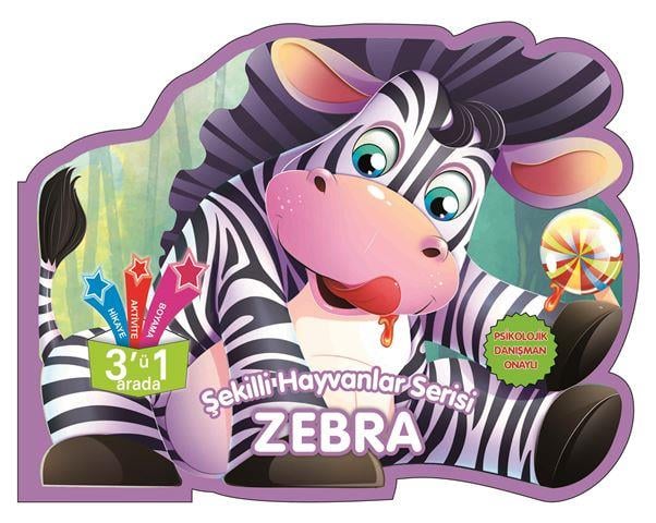 Zebra - Şekilli Hayvanlar Serisi