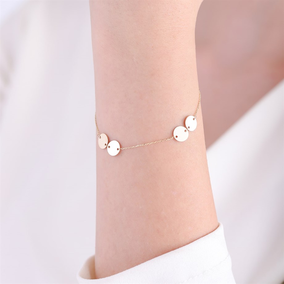 Altın Pullu Bileklik