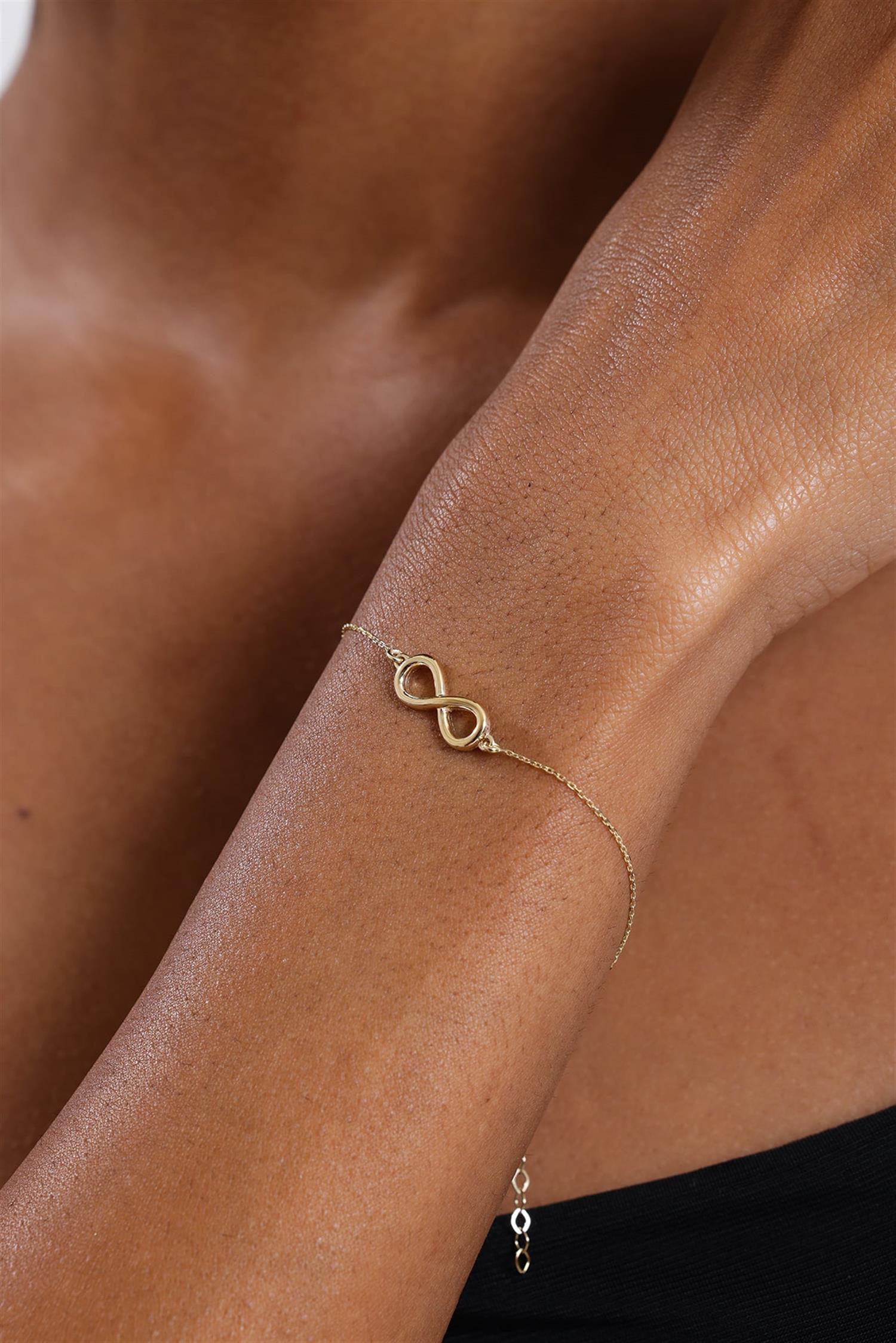 Altın Sonsuzluk Bilekliği