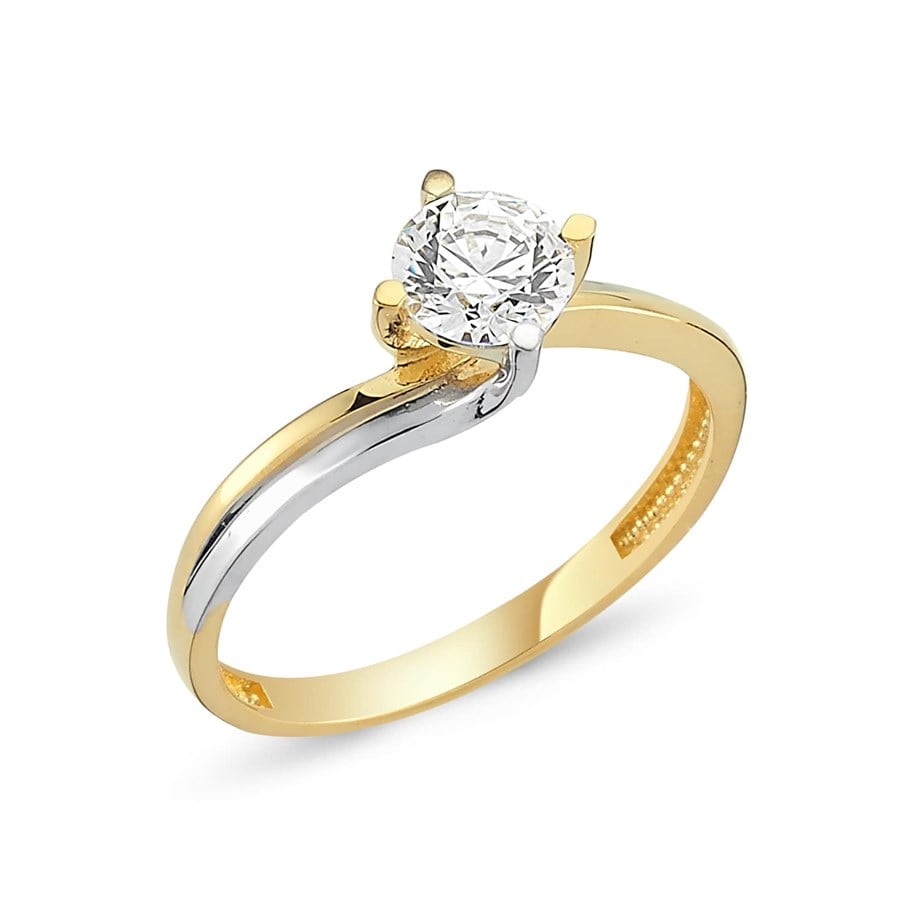 Altın Tek Taş Yüzük