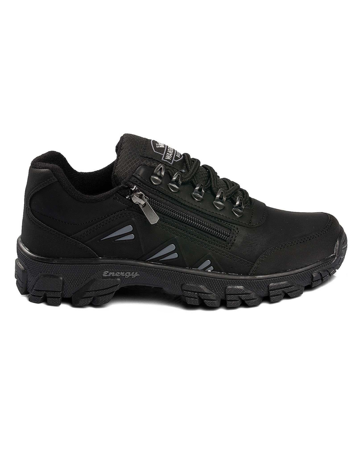 Ay Ayakkabım WD 3007 Erkek Siyah-Siyah Outdoor Ayakkabı 