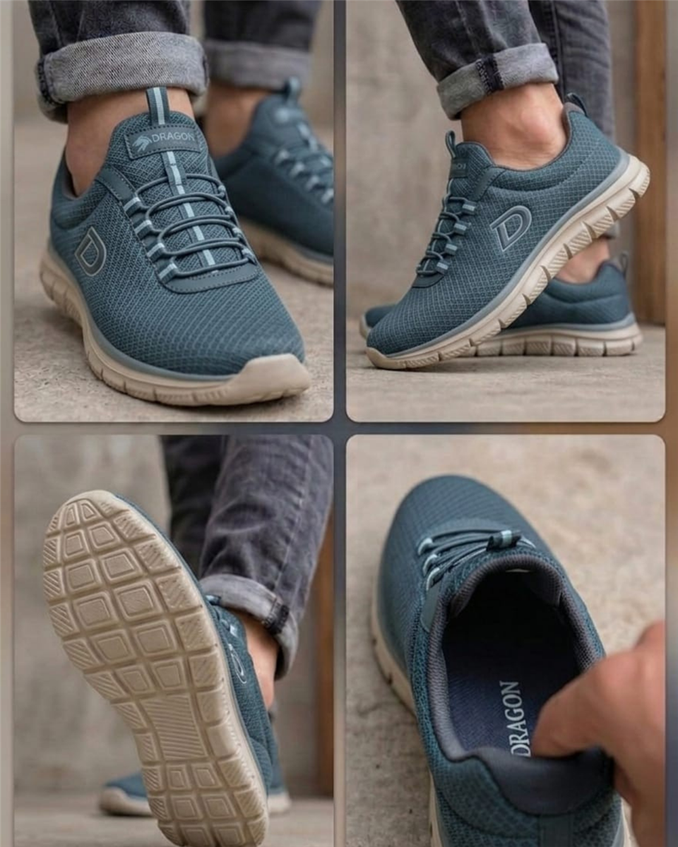 Dragon Heart BDL1995 Erkek Gri (40-44) Günlük Spor Ayakkabı