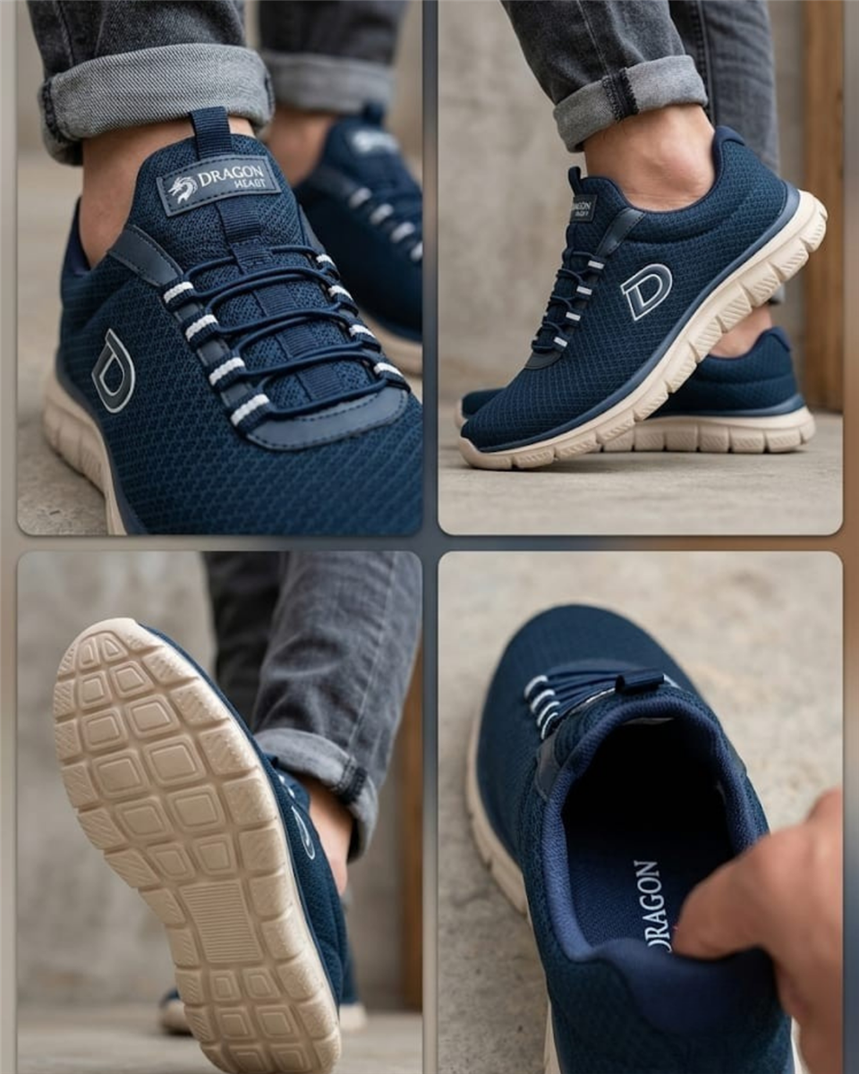 Dragon Heart BDL1995 Erkek Lacivert (40-44) Günlük Spor Ayakkabı