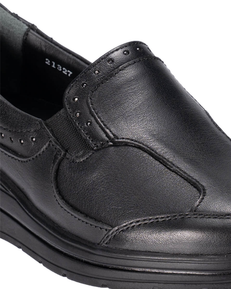 Forelli FAYE-H Kadın Siyah Napa (36-41) Deri Comfort Ayakkabı