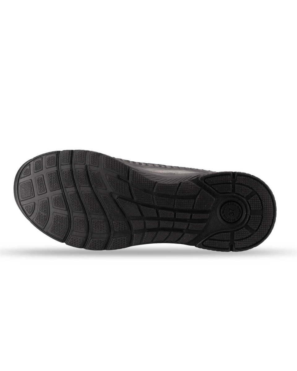 Forelli LADEN-G Kadın Siyah (36-41) Deri Comfort Ayakkabı