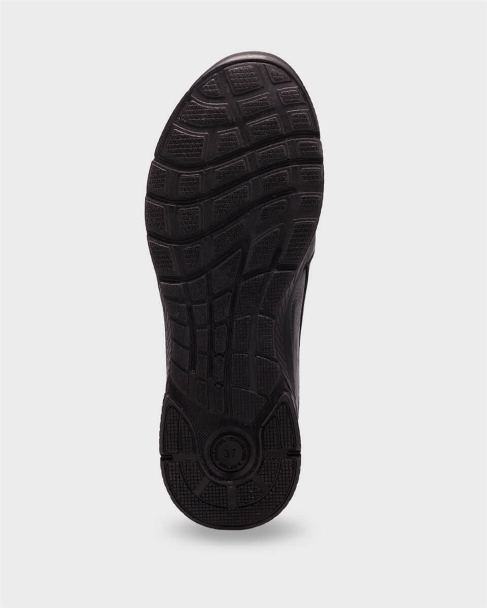 Forelli OLIVIA-H Kadın Siyah (36-41) Deri Comfort Ayakkabı 