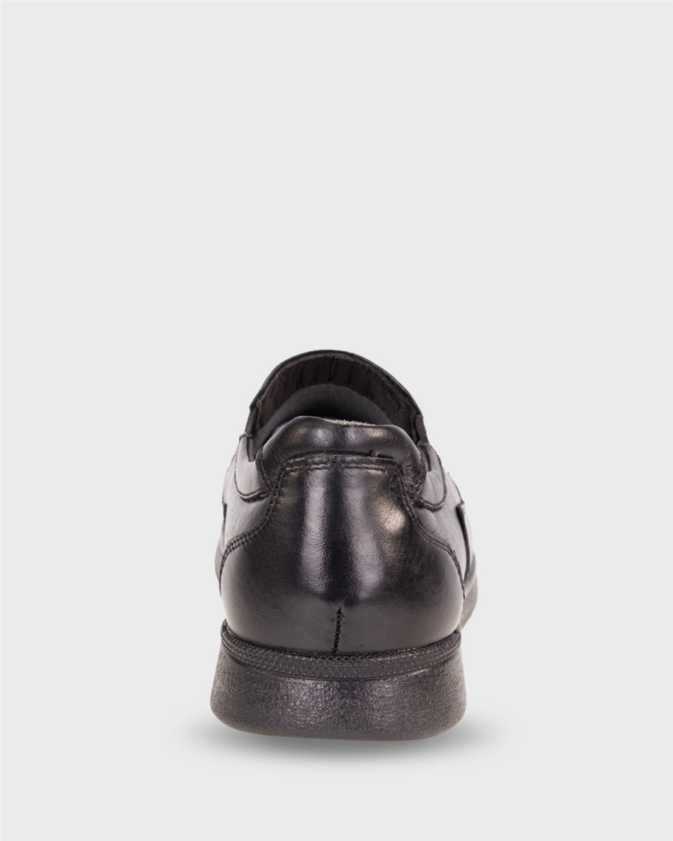 Forelli ZEKE-H Erkek Siyah (40-45) Deri Comfort Ayakkabı 