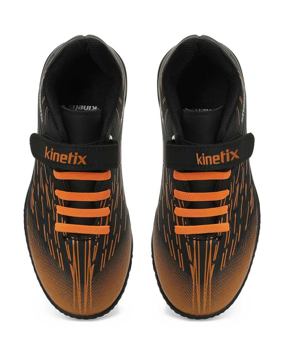 Kinetix Leona TF F 5Pr Çocuk Neon Turuncu-Gri (31-35) Halı Saha Futbol Ayakkabı