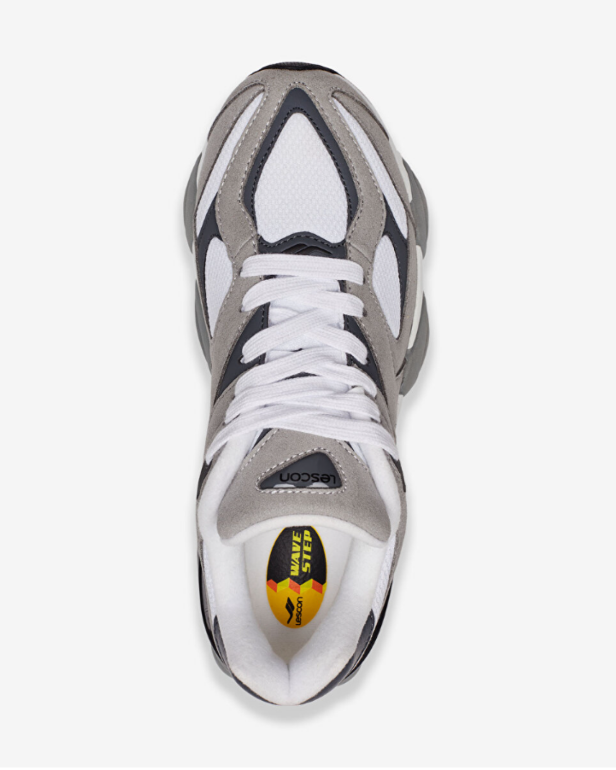 Lescon Ghost 3 Easystep Erkek Gri (40-45) Günlük Spor Ayakkabı