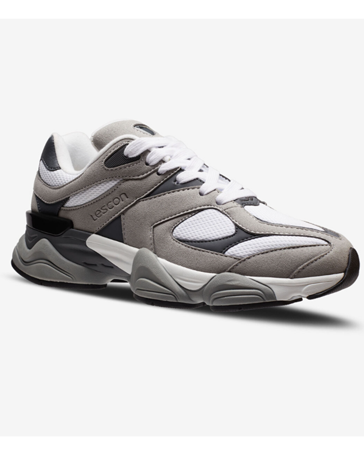Lescon Ghost 3 Easystep Erkek Gri (40-45) Günlük Spor Ayakkabı