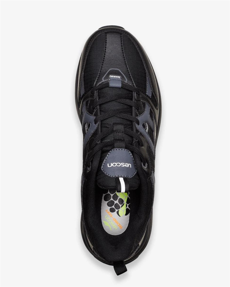 Lescon Java 2 Trail Erkek Siyah Günlük Spor Ayakkabı