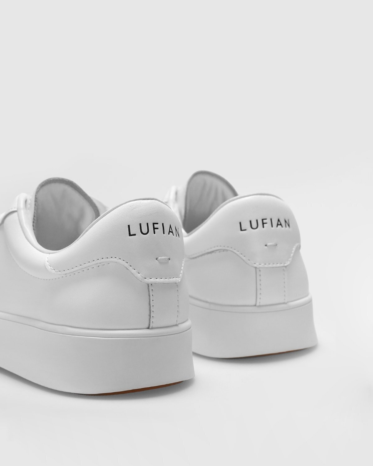 Lufian Anton Erkek Beyaz Deri Sneaker Ayakkabı 