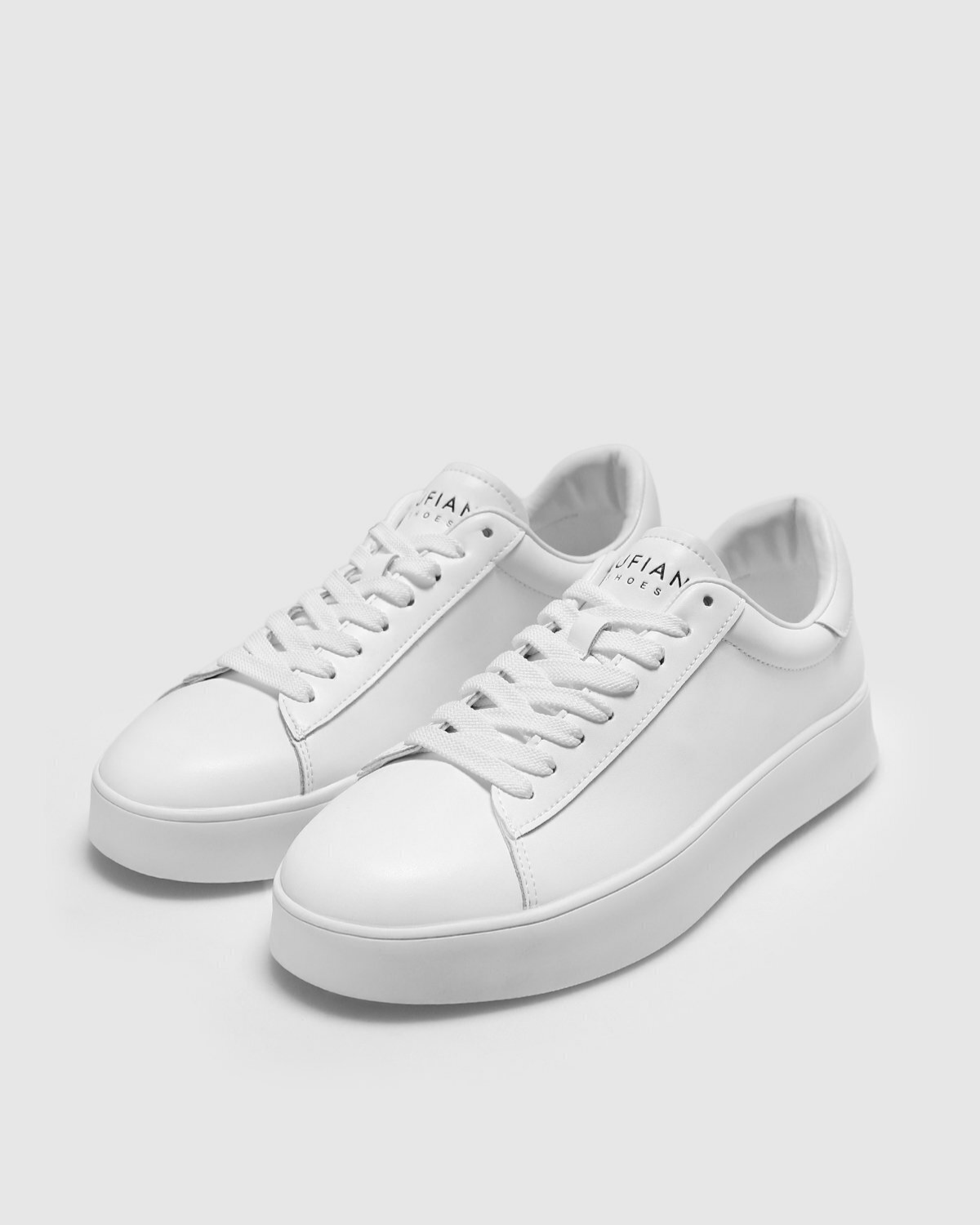 Lufian Anton Erkek Beyaz Deri Sneaker Ayakkabı 